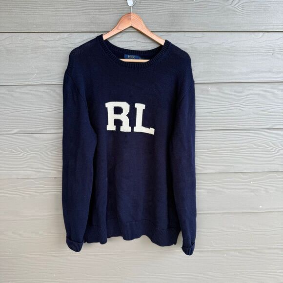Ralph Lauren Vintage heavy knit sweater - Picture 1 of 5
